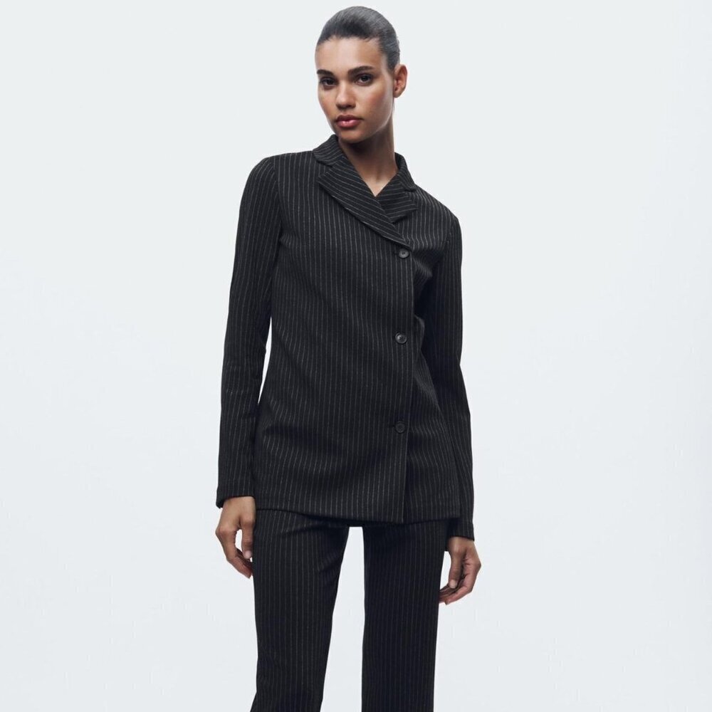 Zara Women's Black and Grey SIZE M 599/854/104